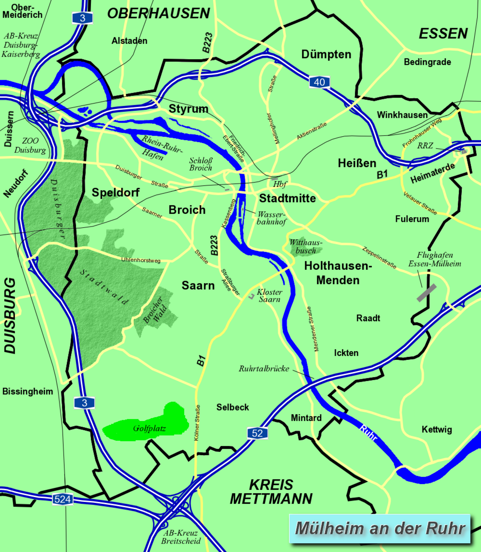 Umzugsunternehmen Mülheim an der Ruhr